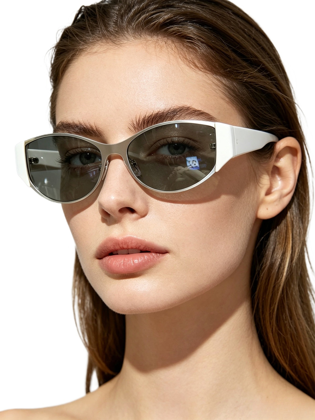 QF Futuristic Cat Eye Sunglasses