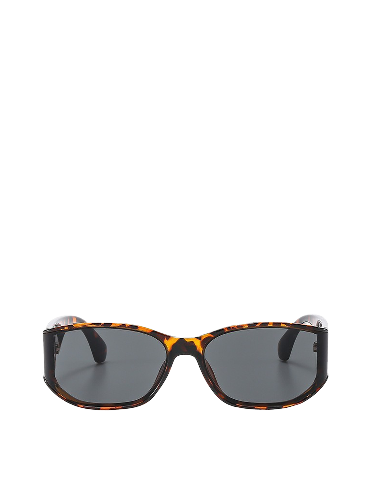 QF etro Curved Small Frame Sunglasses