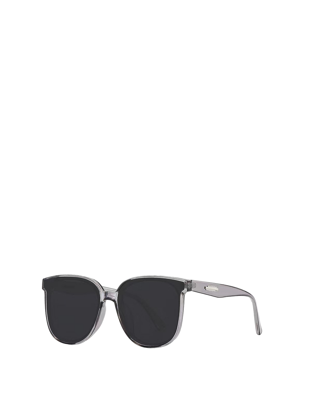 QF New Round Large Frame Sunglasses