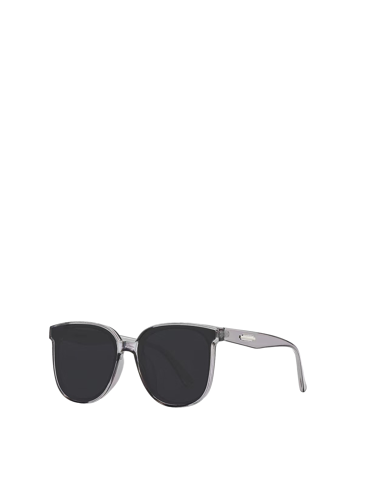 QF New Round Large Frame Sunglasses