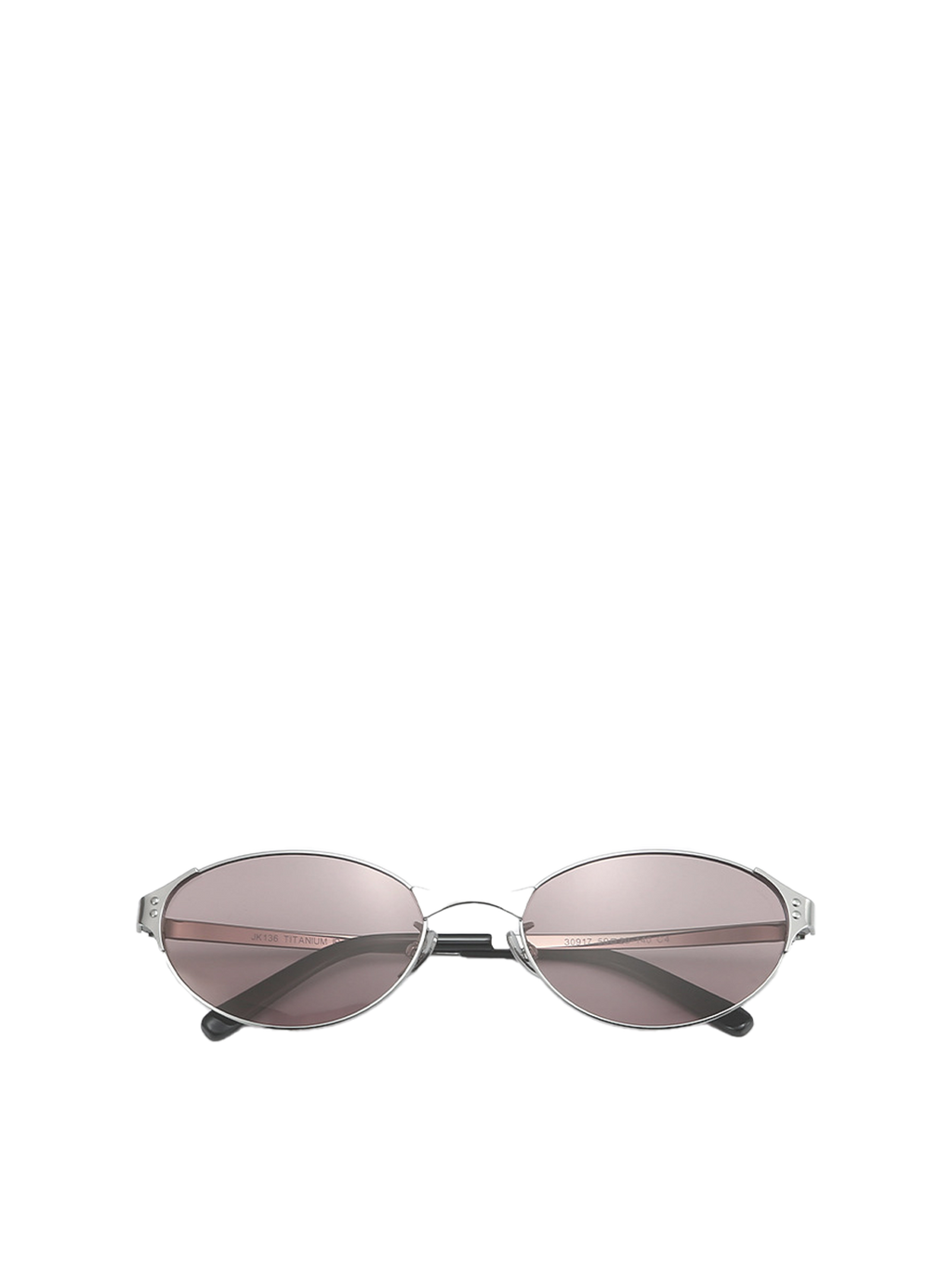QF Ultra-Light Titanium Oval Sunglasses