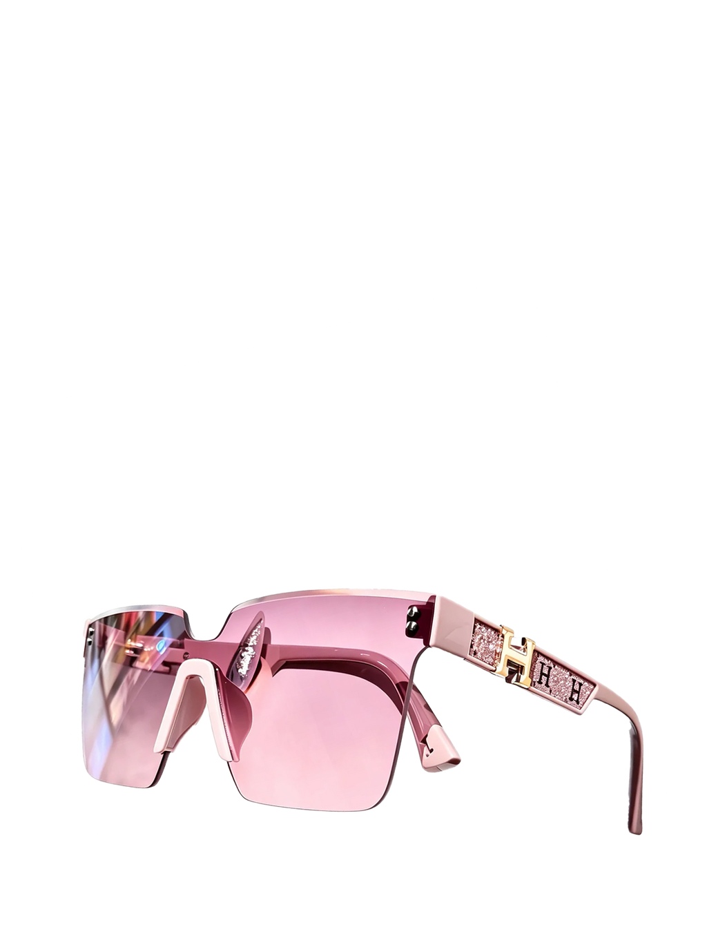 QF New Square Large Frame Sunglasses