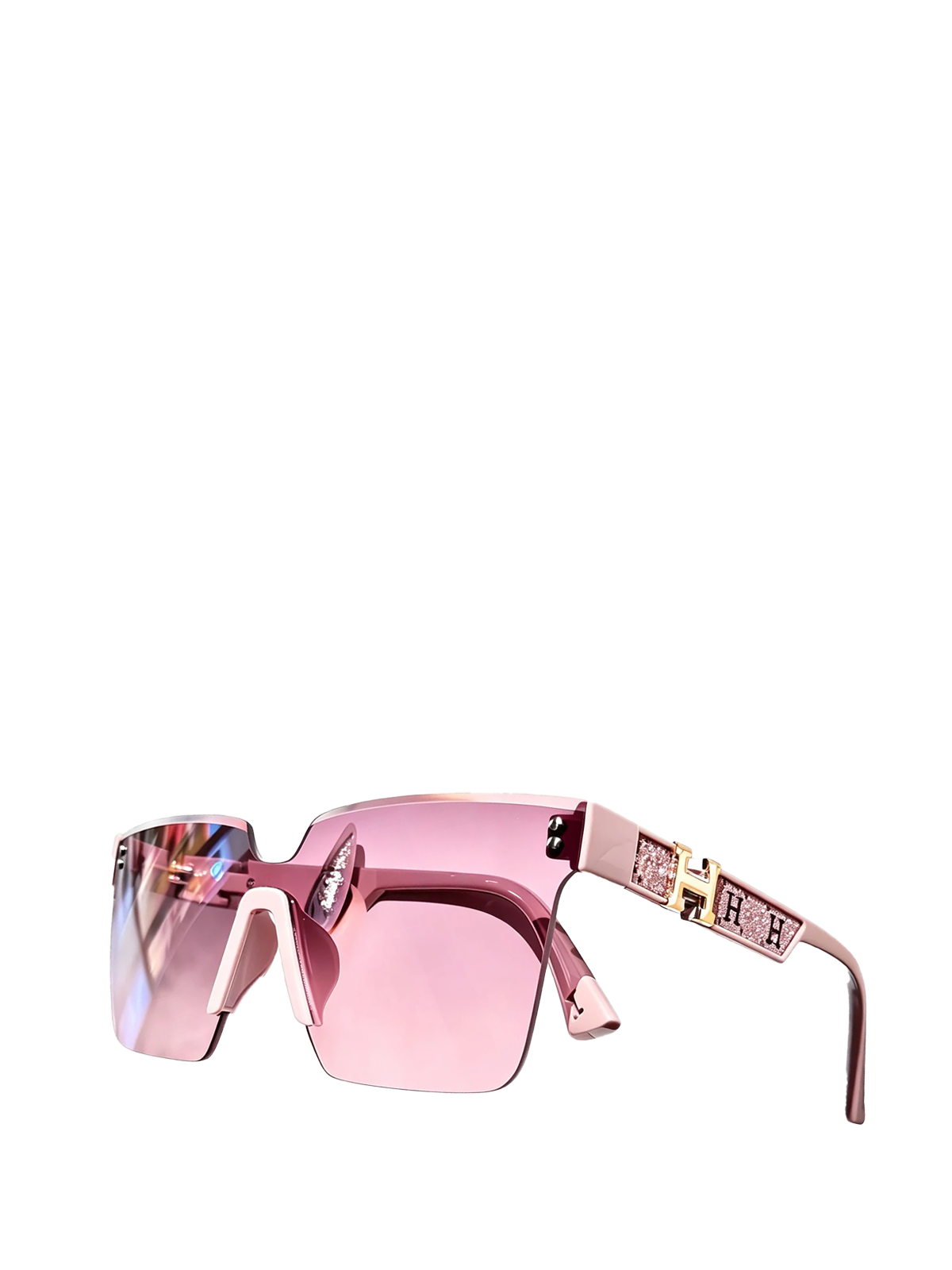 QF New Square Large Frame Sunglasses