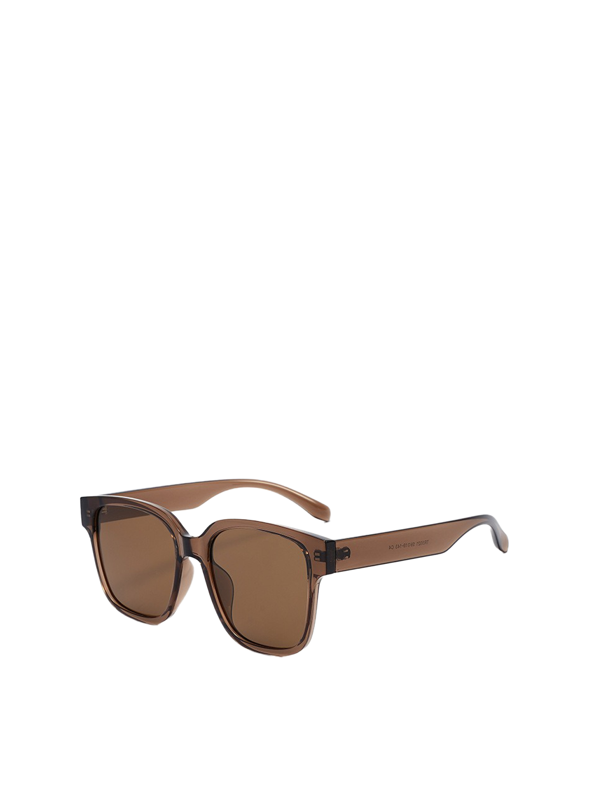 QF New Rectangular Large Frame Sunglasses