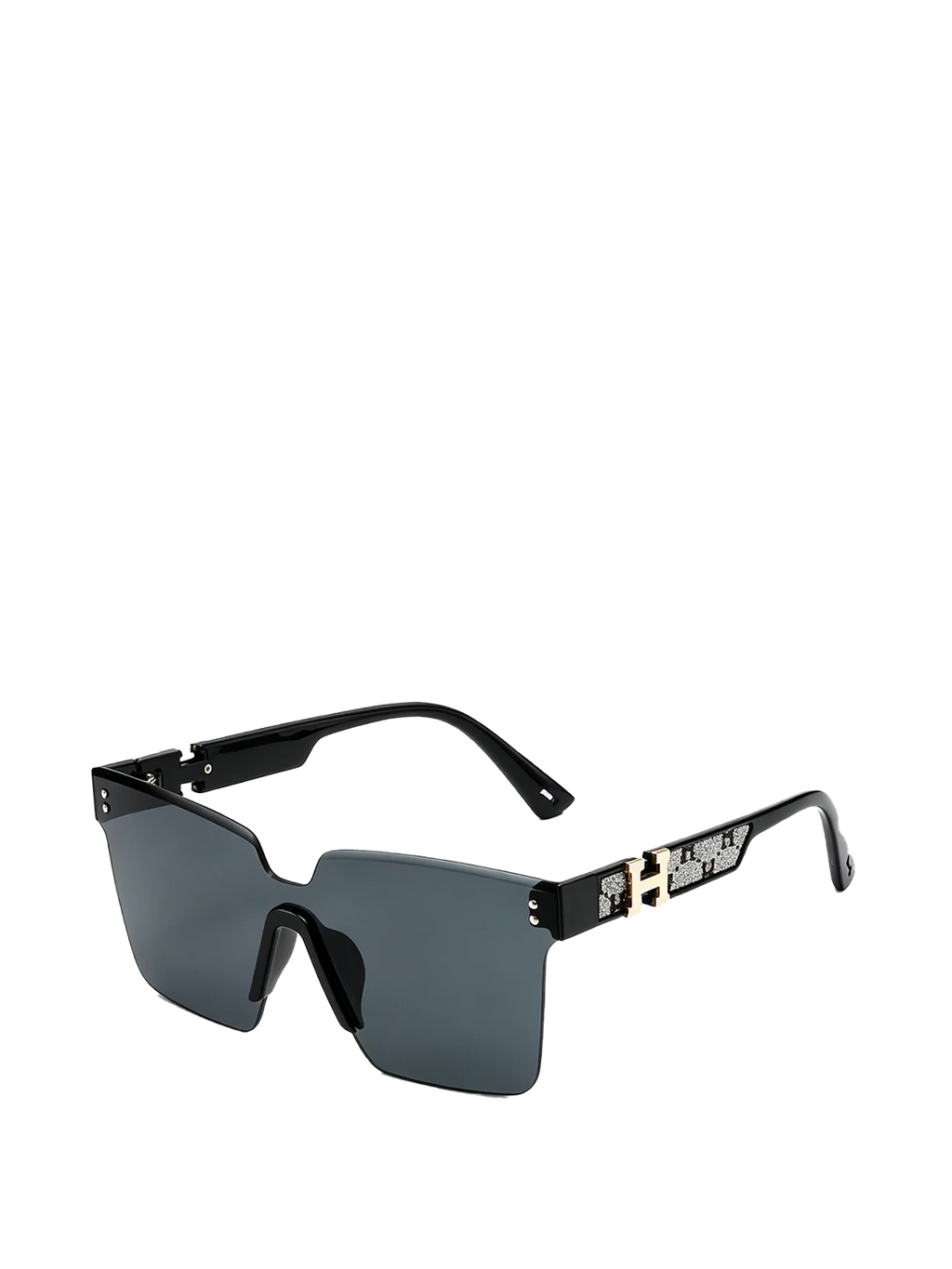 QF New Square Large Frame Sunglasses