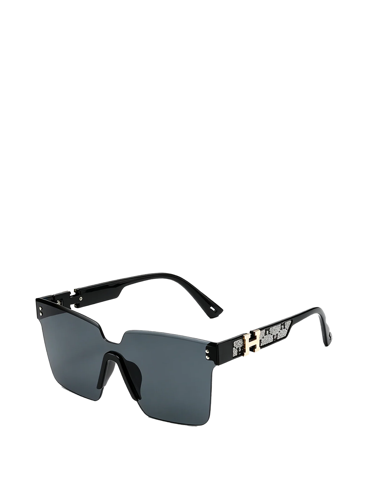 QF New Square Large Frame Sunglasses