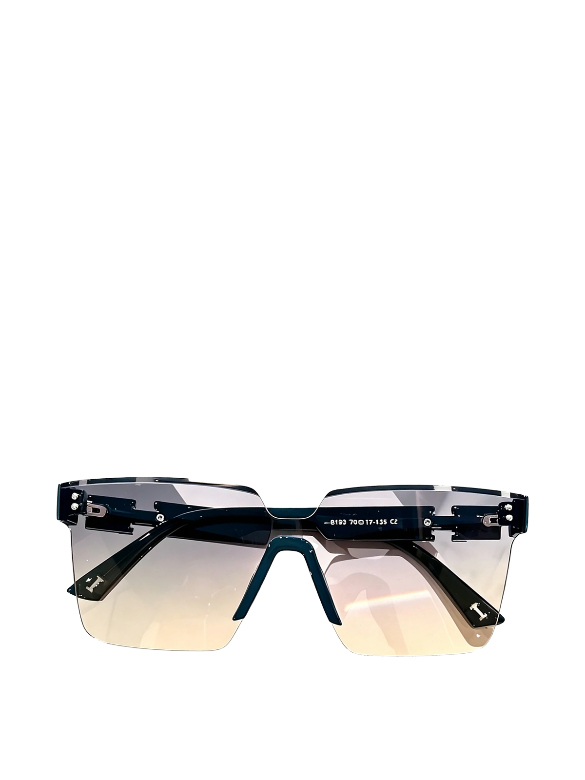 QF New Square Large Frame Sunglasses