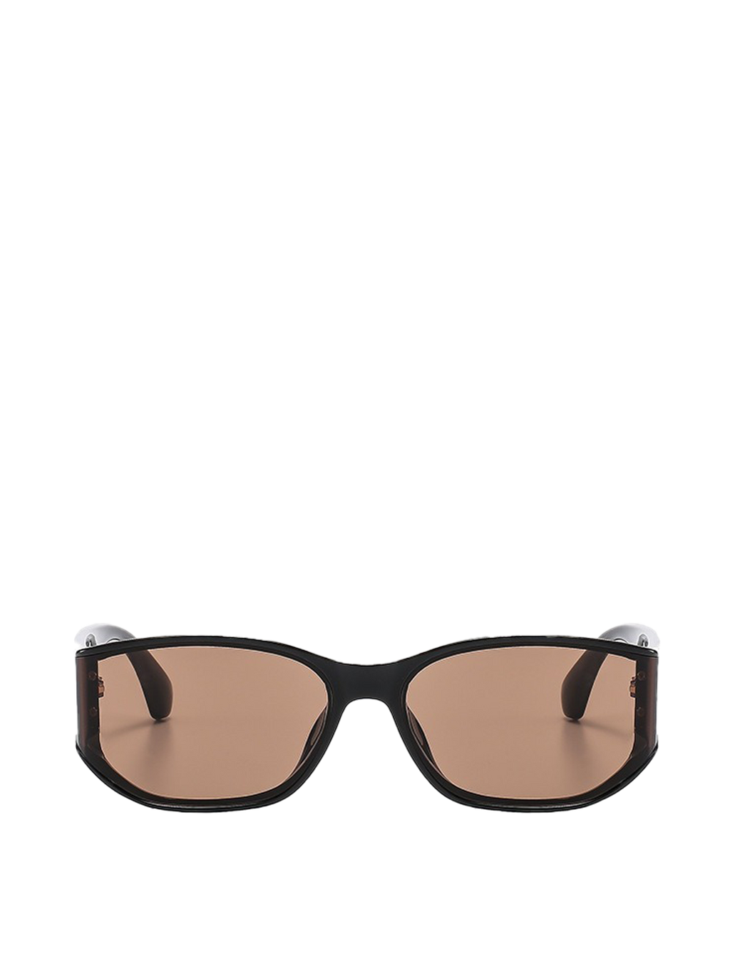 QF etro Curved Small Frame Sunglasses