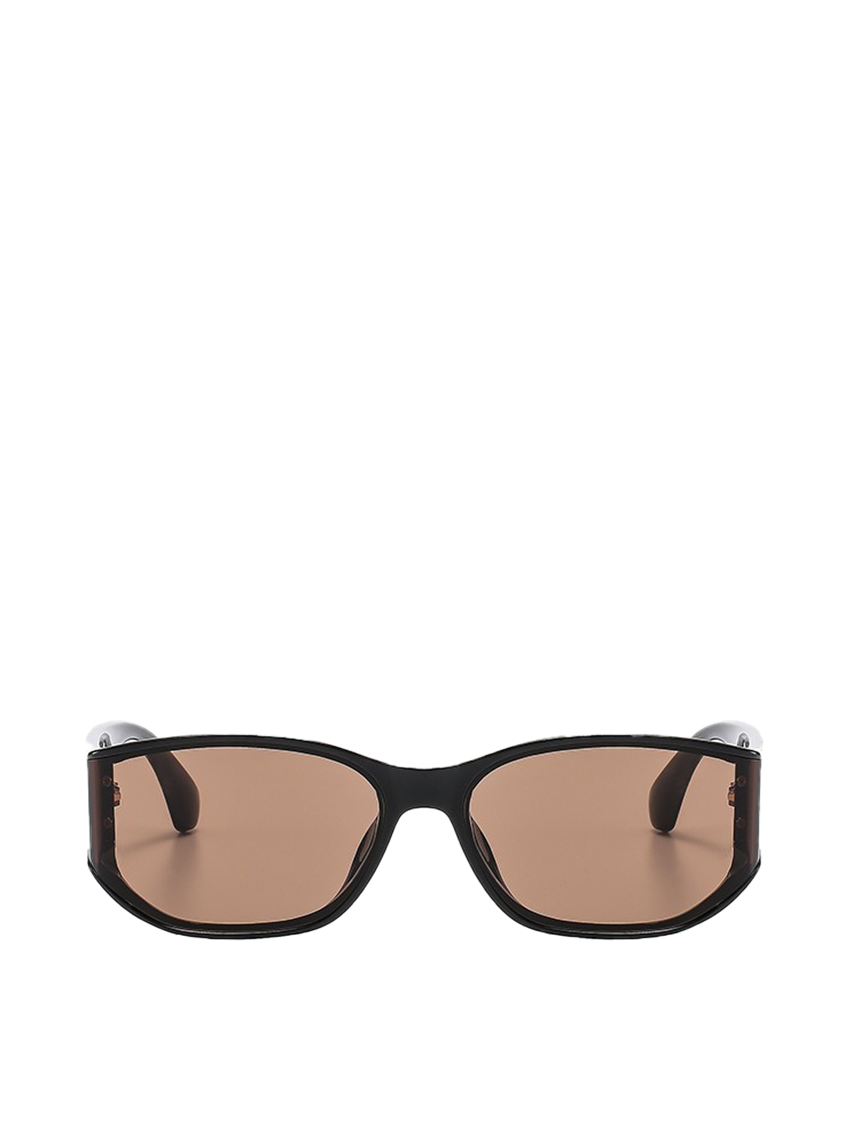QF etro Curved Small Frame Sunglasses