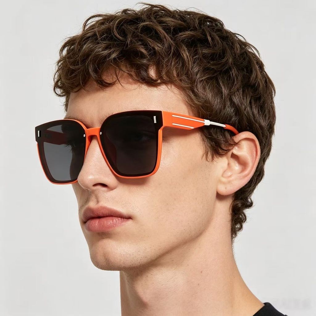 QF New Oversized Square Light Luxury Sunglasses