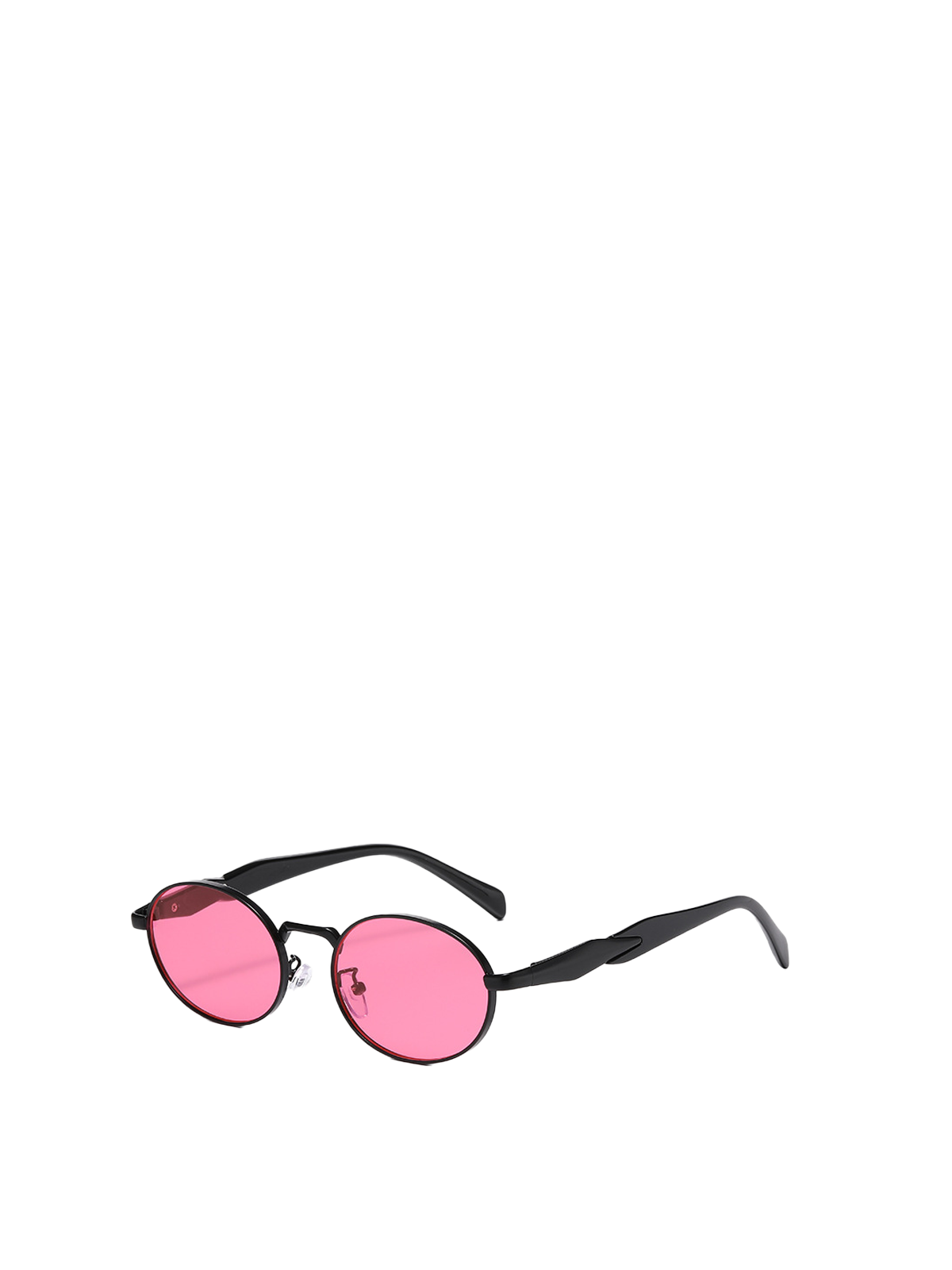 QF New Oval Retro Fashion Sunglasses for Street Style