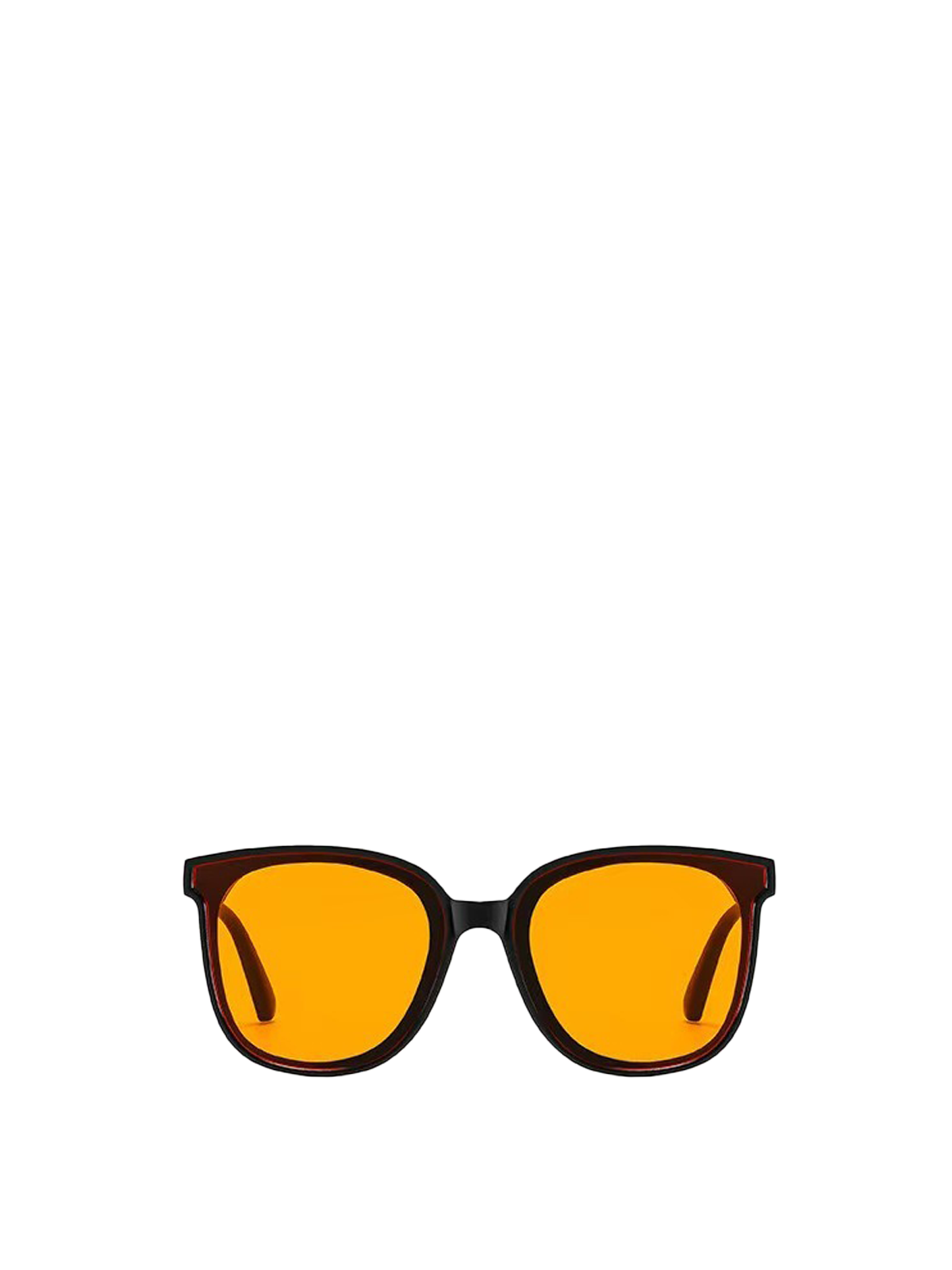 QF New Round Large Frame Sunglasses