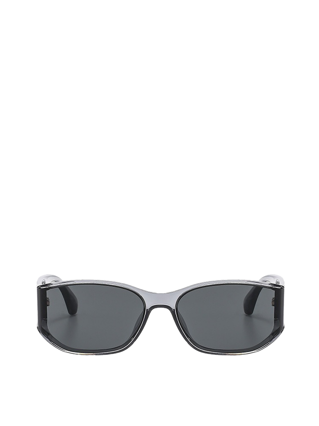 QF etro Curved Small Frame Sunglasses