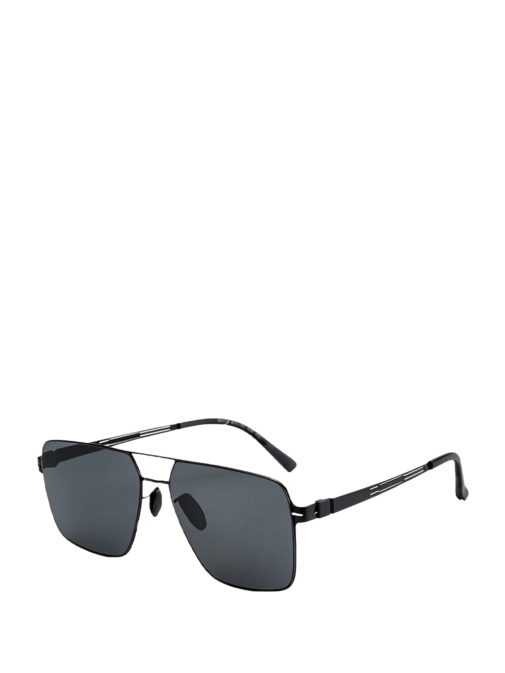 QF New HD Nylon Square Large Frame Sunglasses