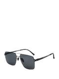 QF New HD Nylon Square Large Frame Sunglasses