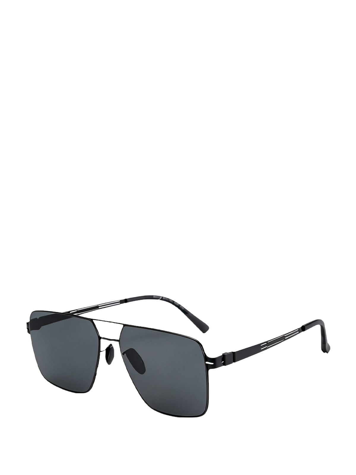 QF New HD Nylon Square Large Frame Sunglasses
