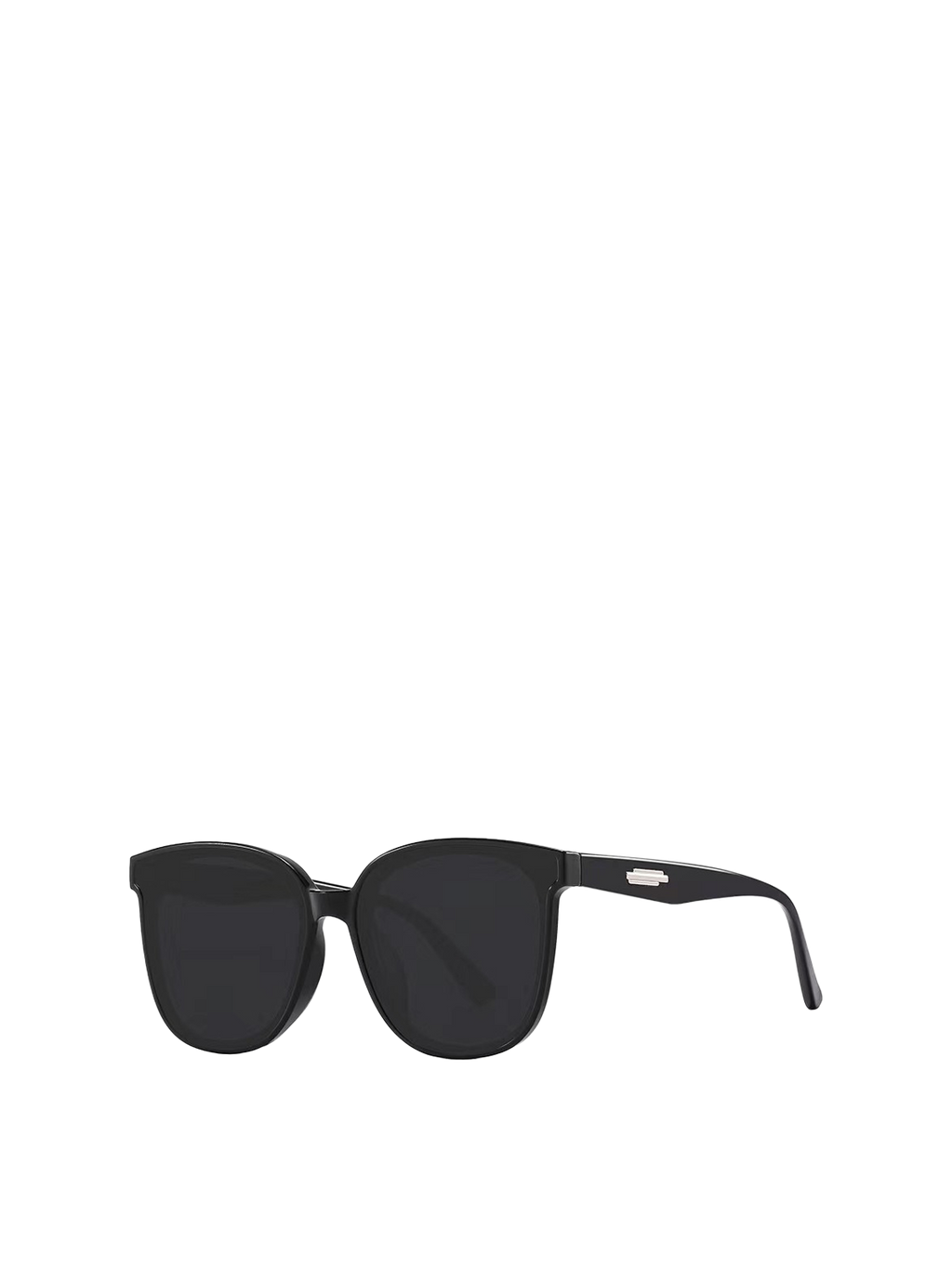 QF New Round Large Frame Sunglasses