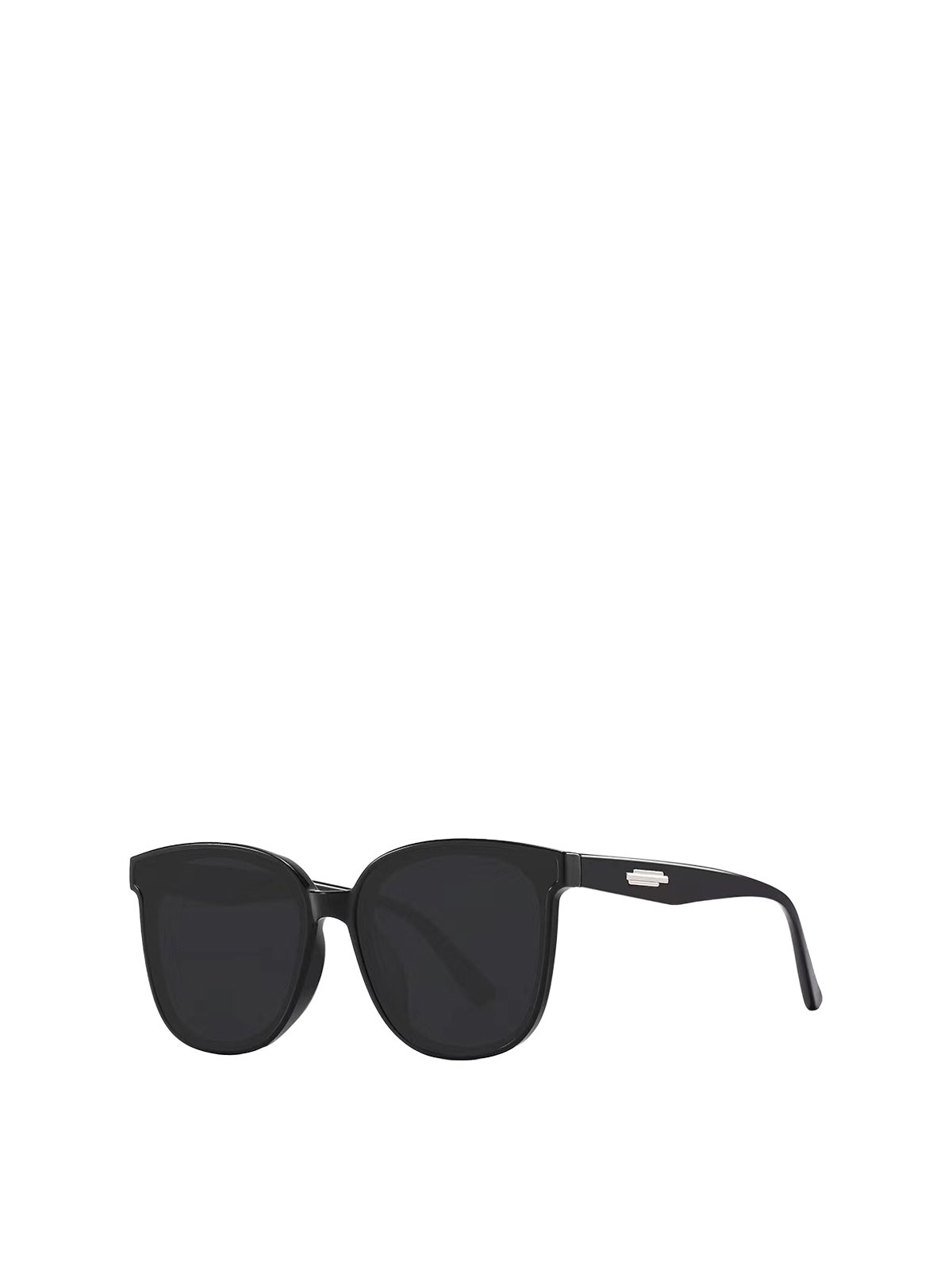 QF New Round Large Frame Sunglasses