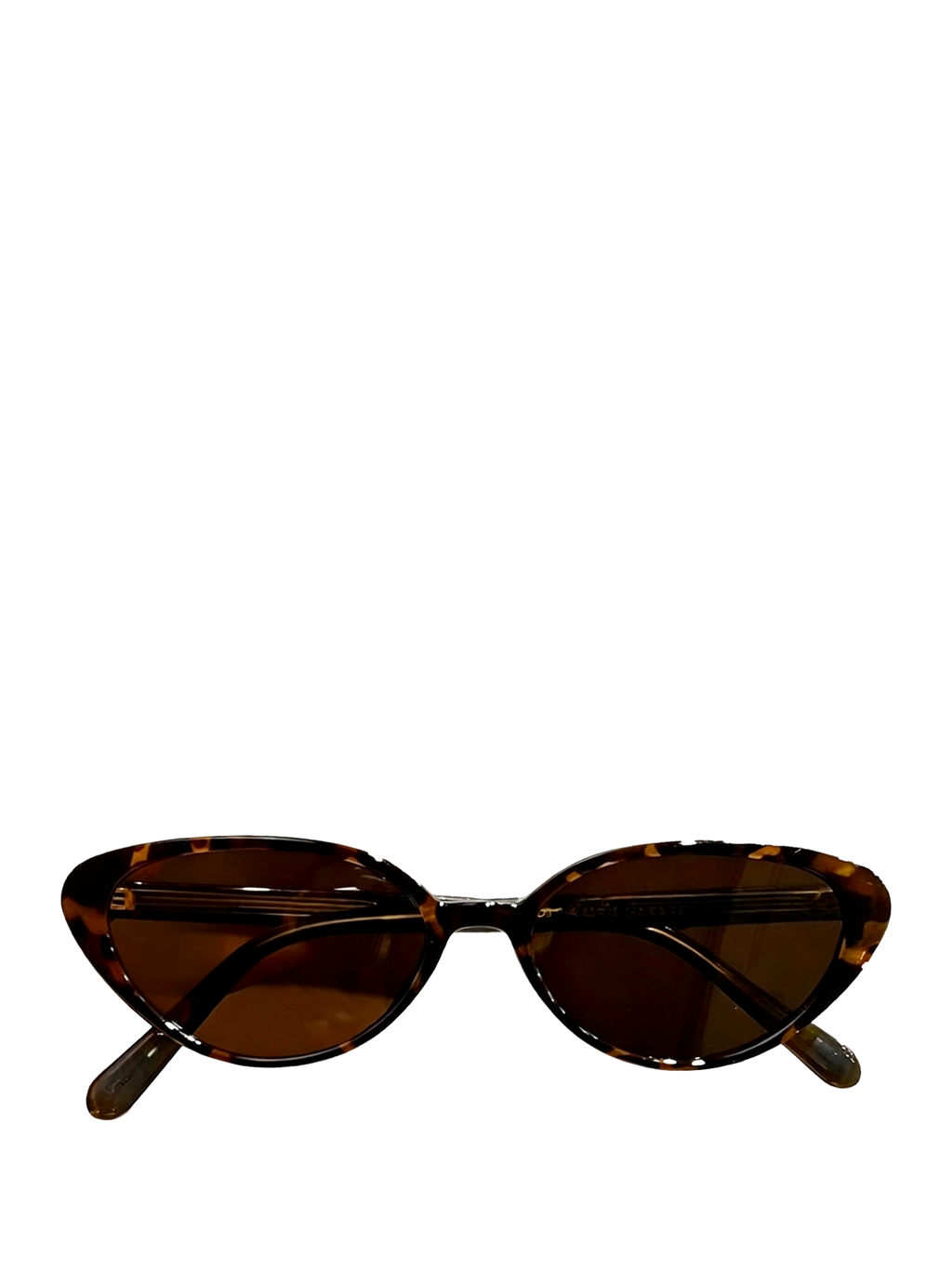 QF Retro Oval Small Cat Eye Sunglasses
