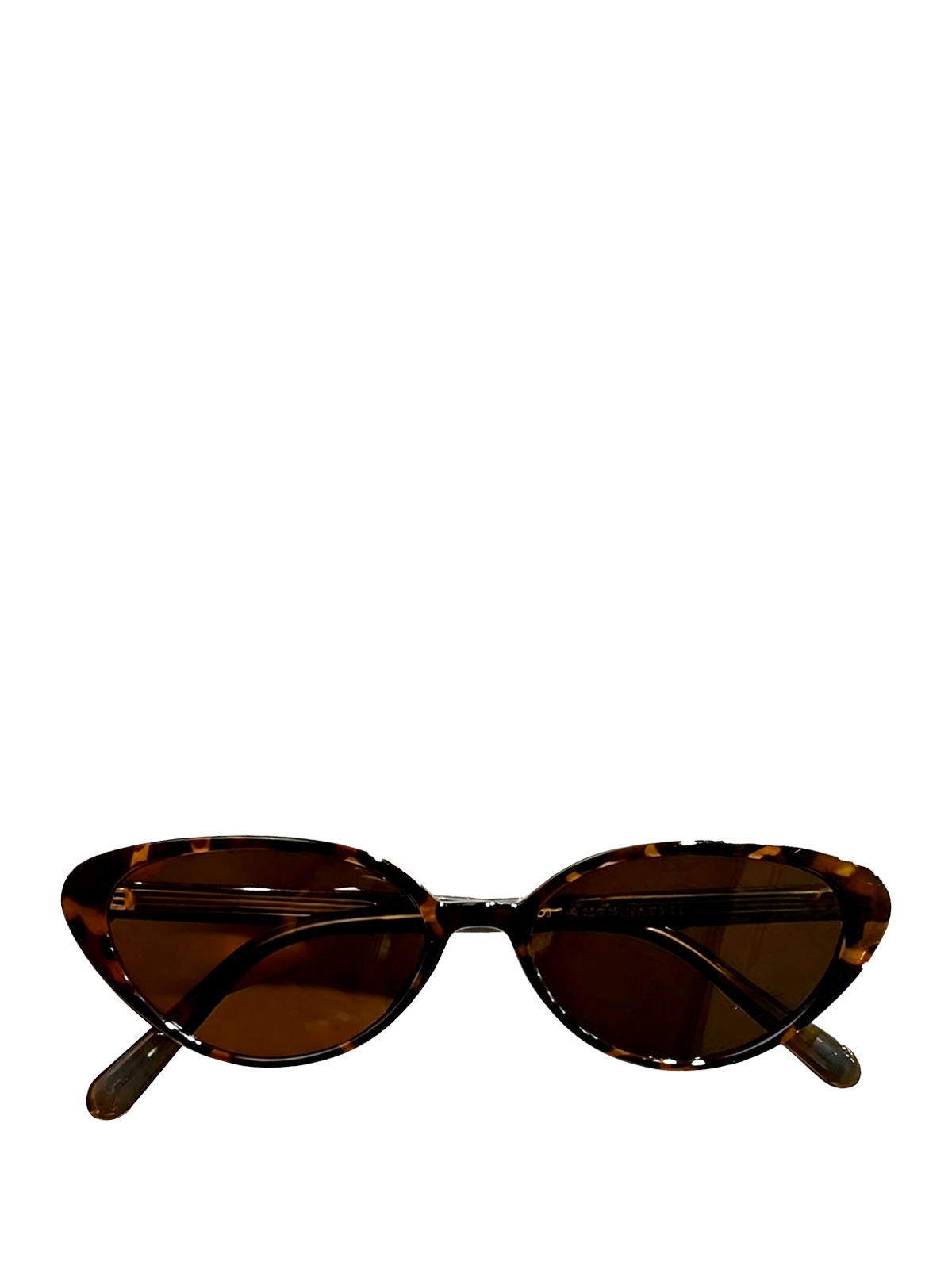 QF Retro Oval Small Cat Eye Sunglasses