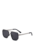 QF Unique Shape Oversized Sunglasses