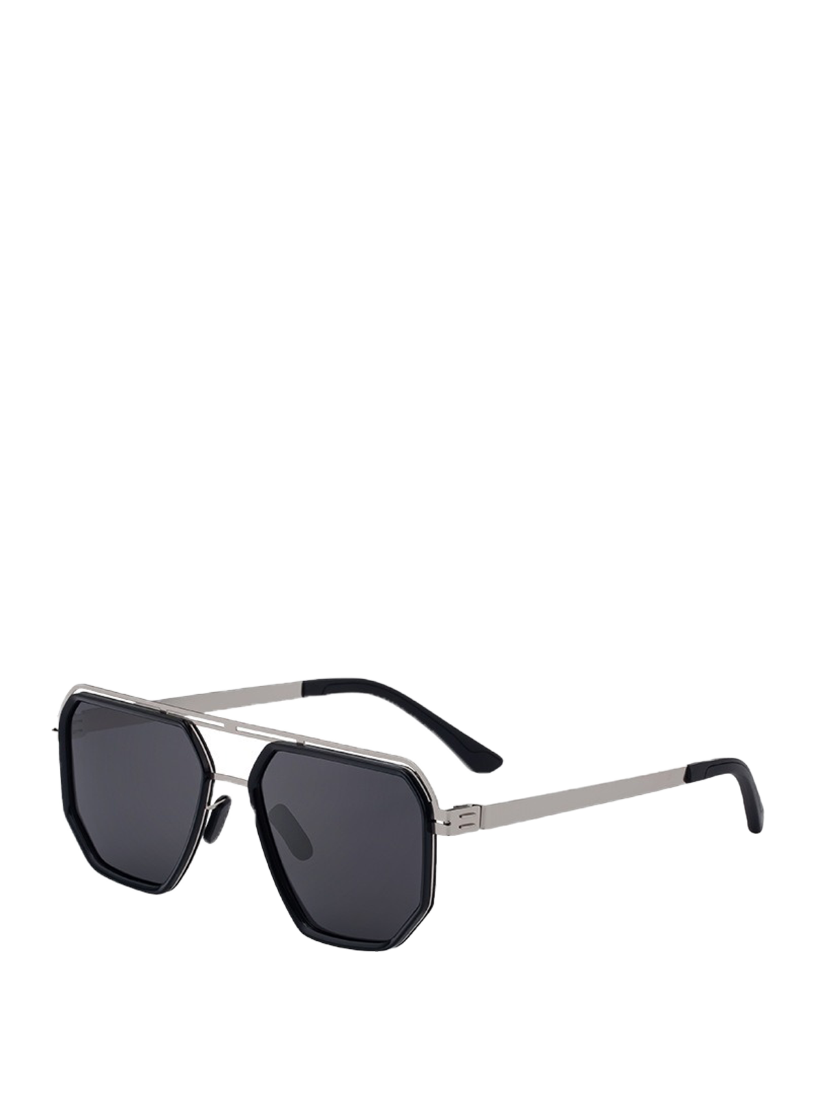 QF Unique Shape Oversized Sunglasses