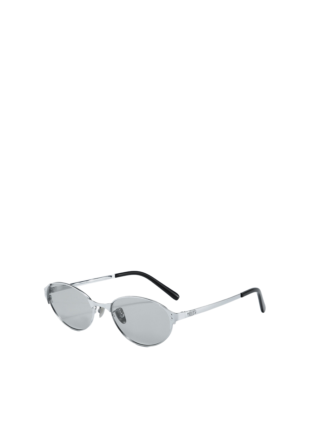 QF Ultra-Light Titanium Oval Sunglasses