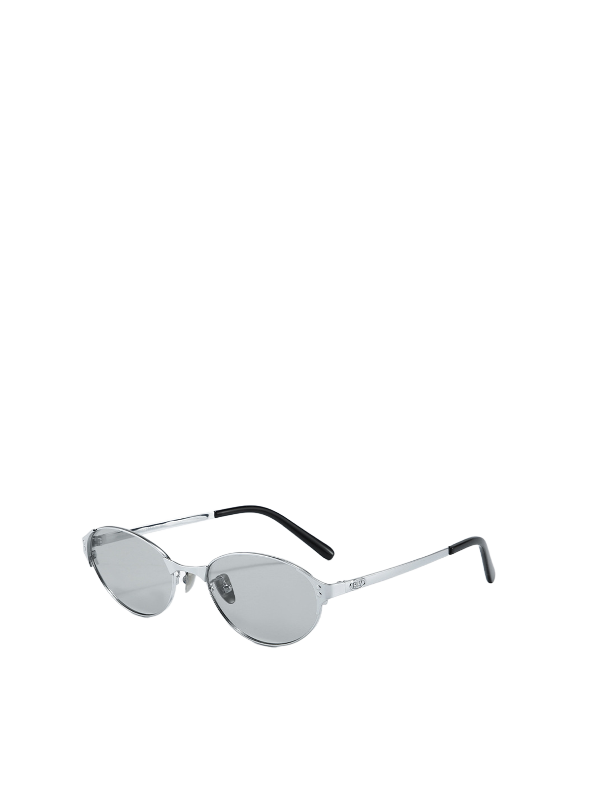 QF Ultra-Light Titanium Oval Sunglasses