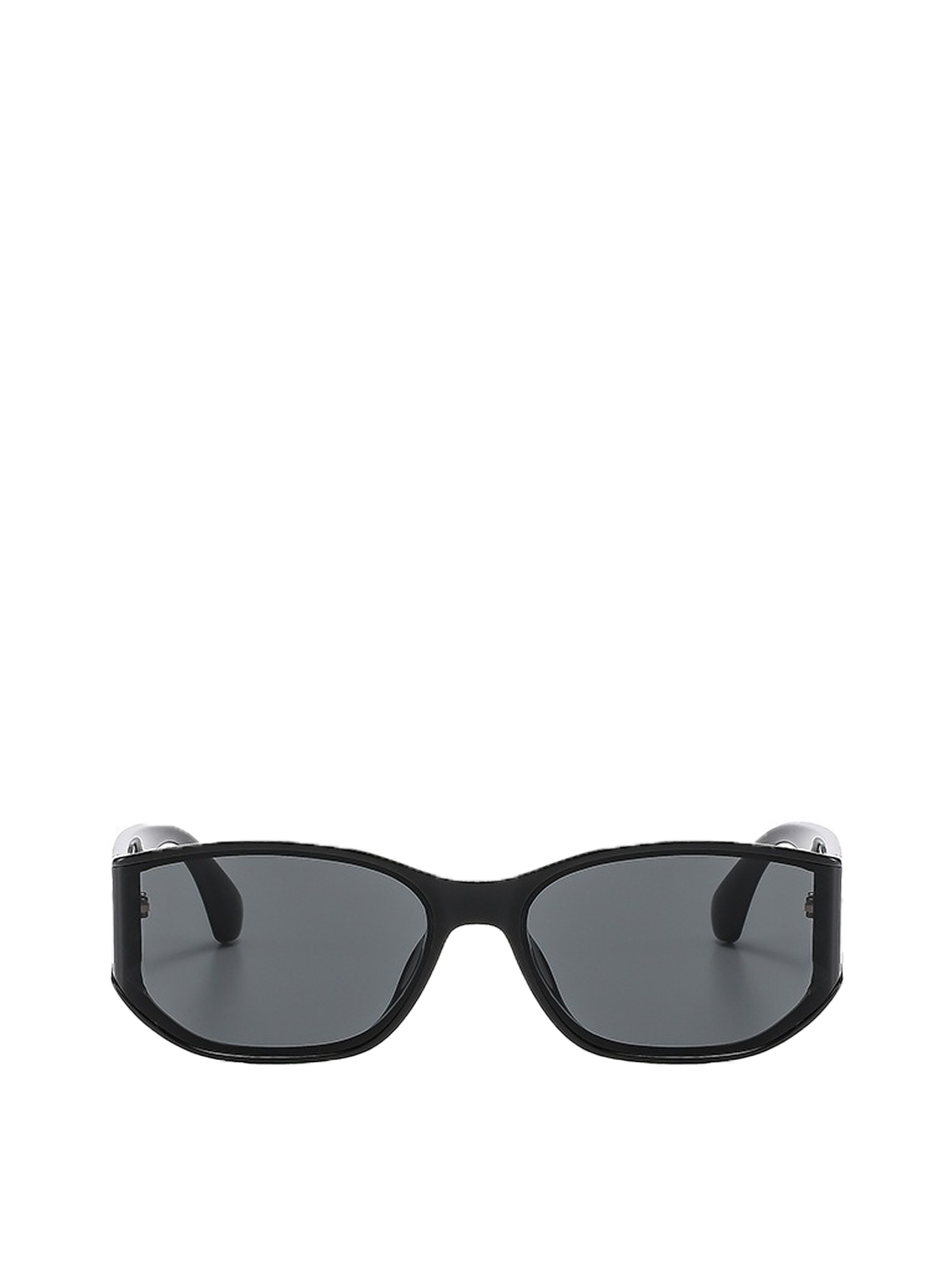 QF etro Curved Small Frame Sunglasses