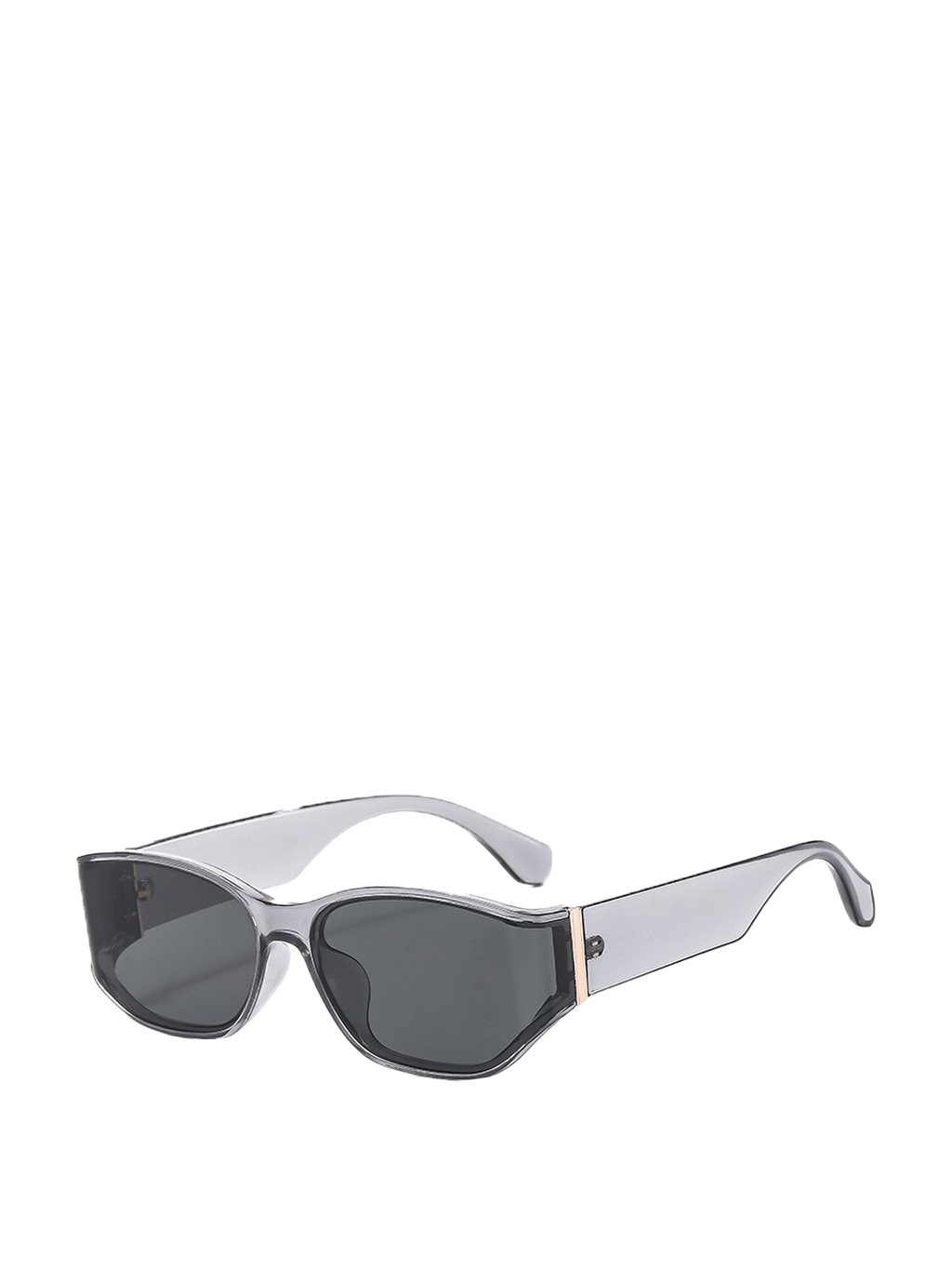 QF etro Curved Small Frame Sunglasses
