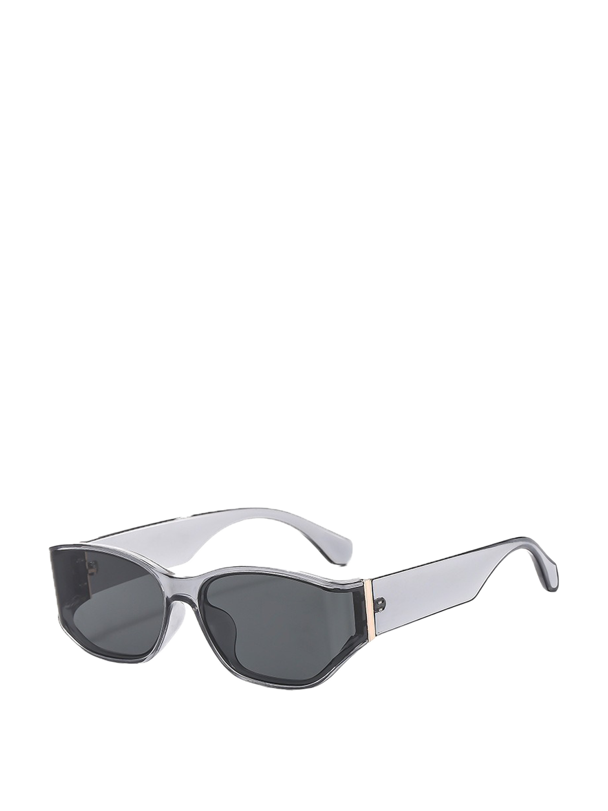 QF etro Curved Small Frame Sunglasses