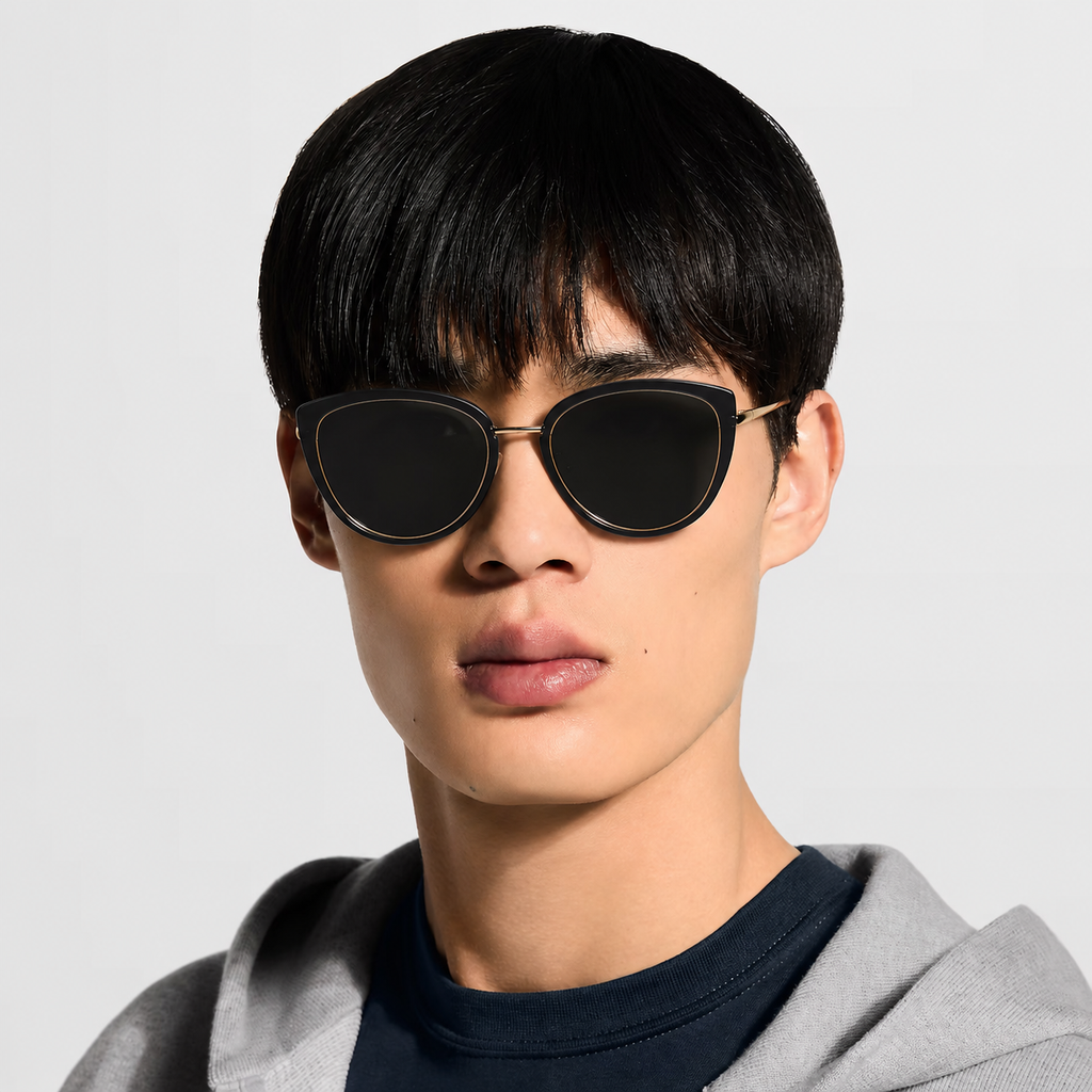 QF Fashion Cat Eye Sunglasses Women Trendy UV380 Sun Glasses