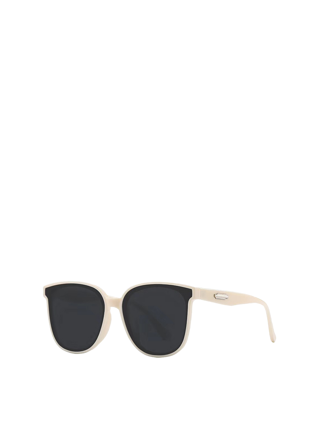 QF New Round Large Frame Sunglasses