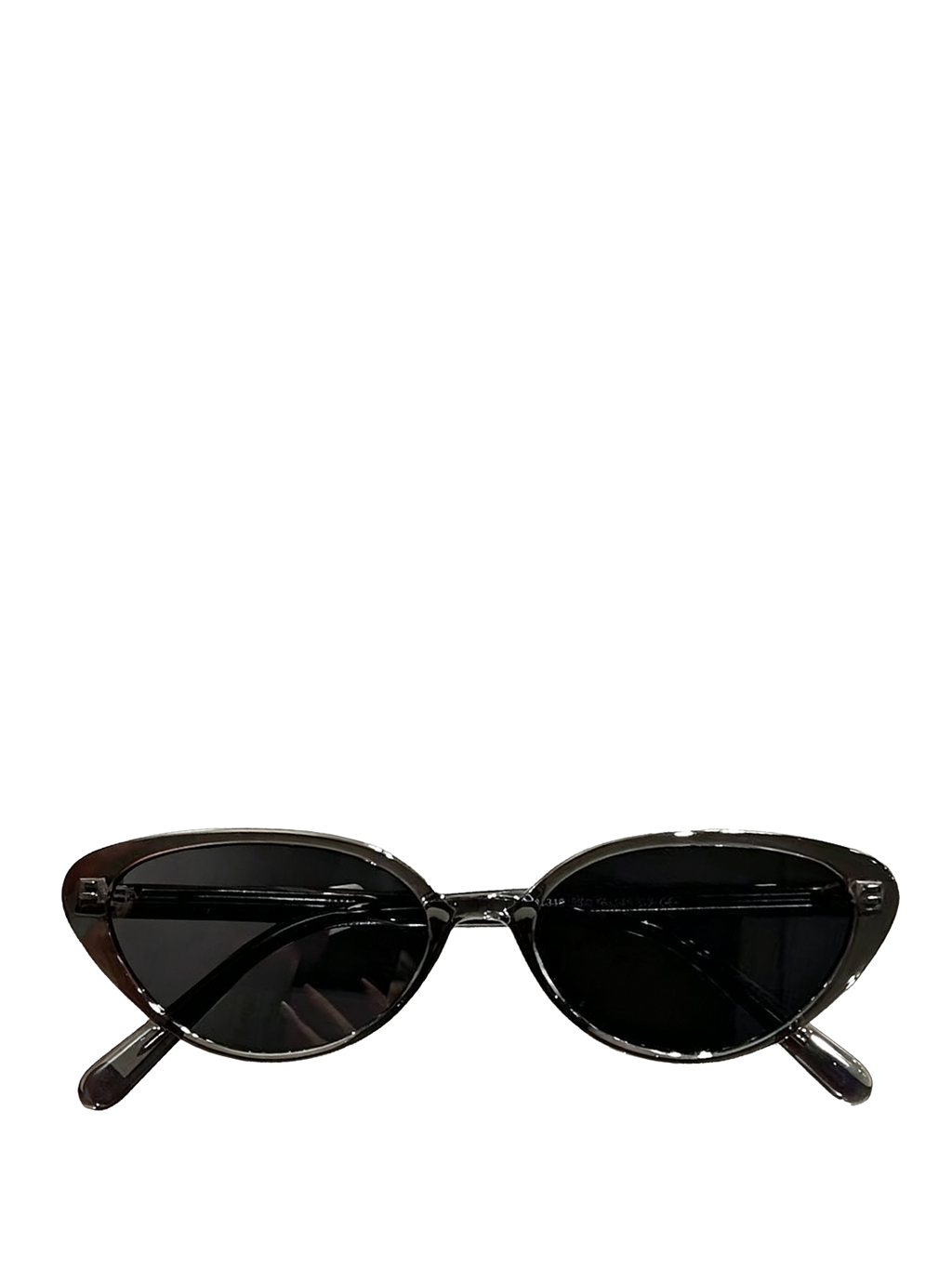 QF Retro Oval Small Cat Eye Sunglasses