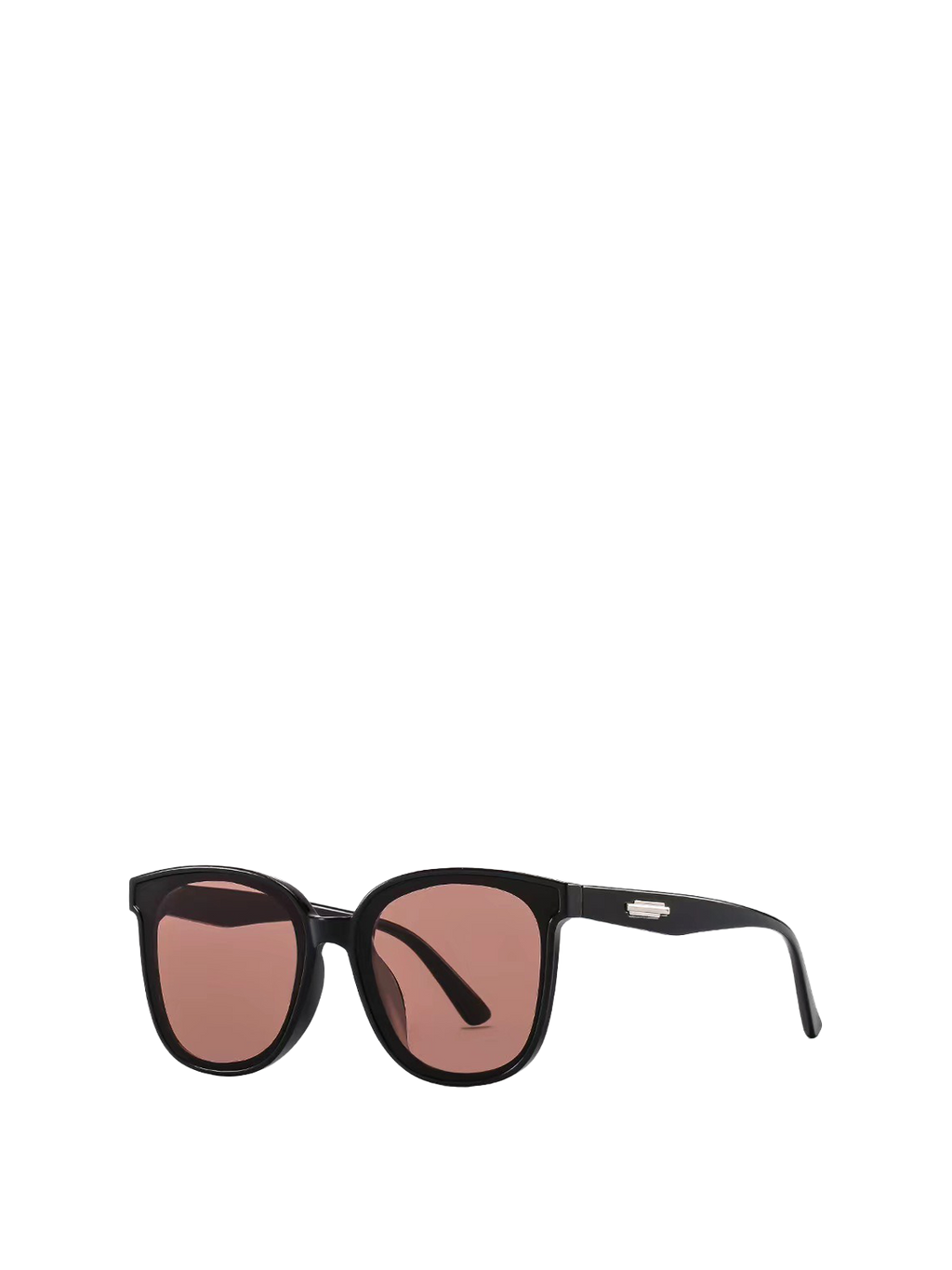 QF New Round Large Frame Sunglasses