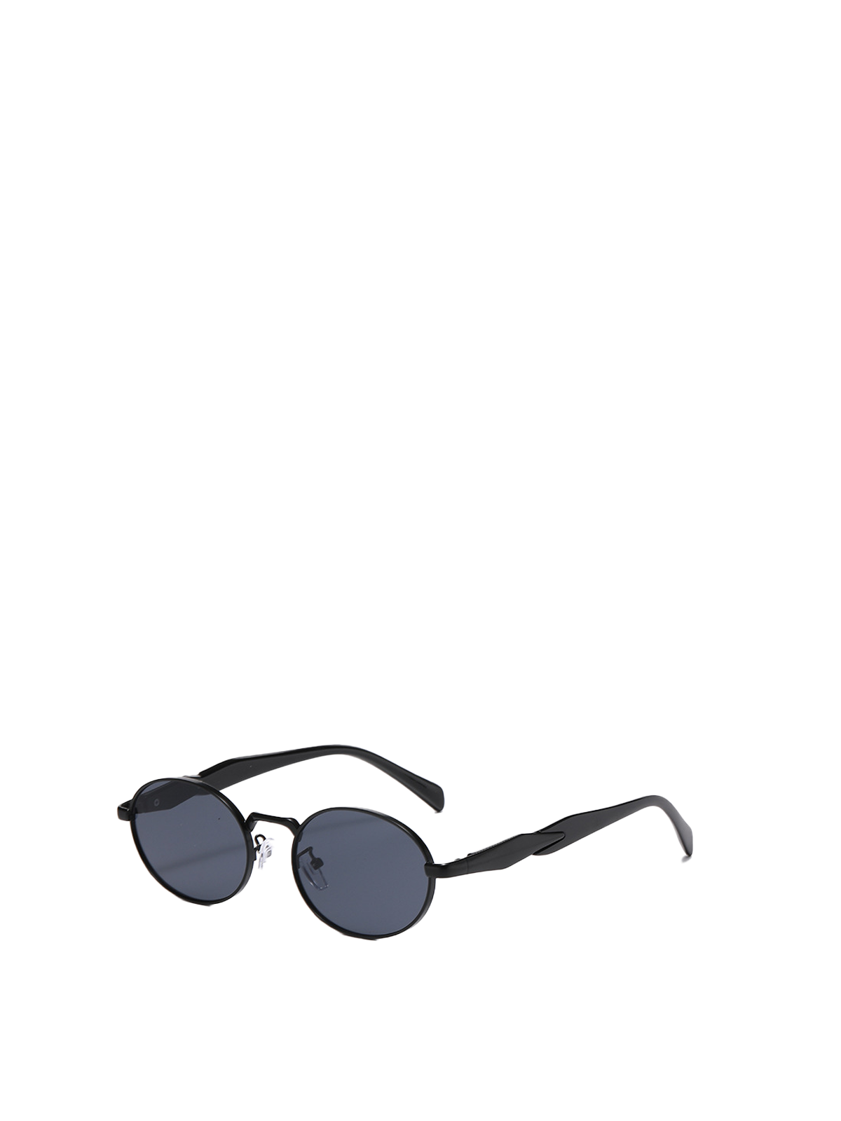 QF New Oval Retro Fashion Sunglasses for Street Style