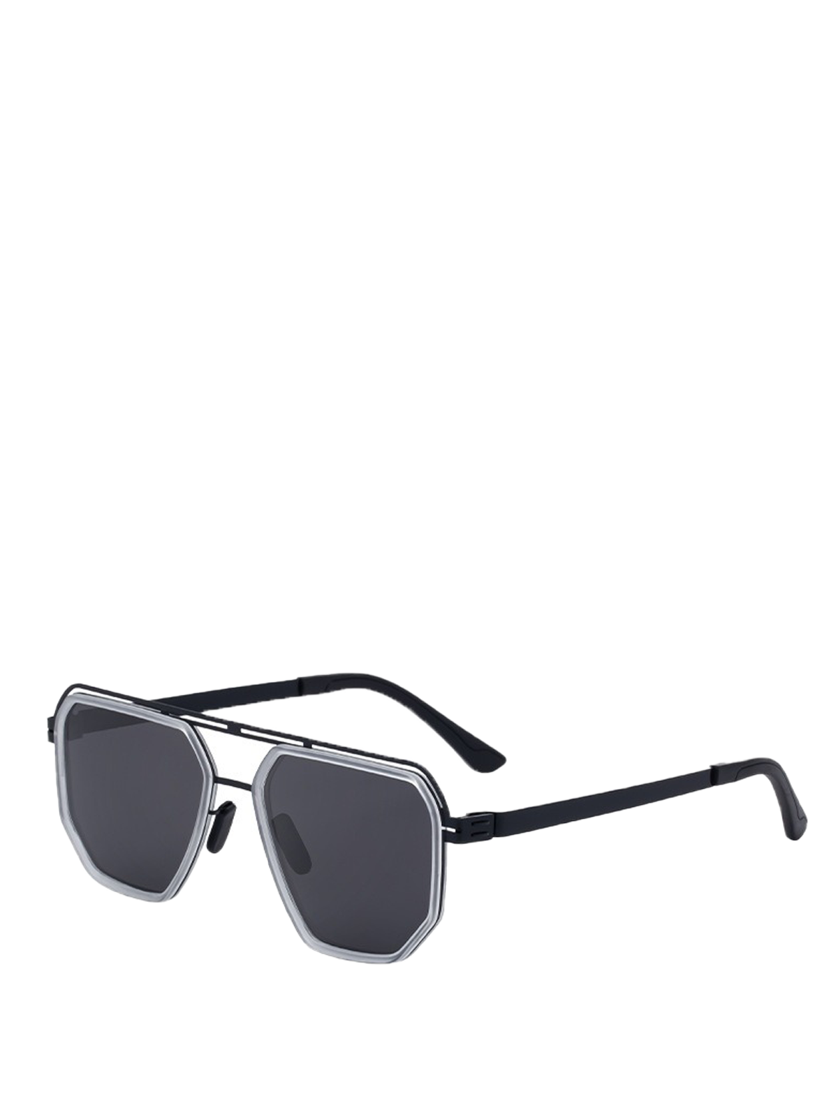 QF Unique Shape Oversized Sunglasses