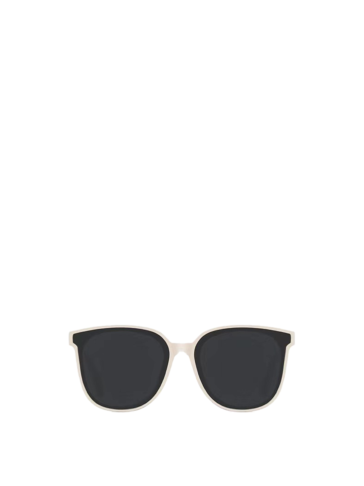QF New Round Large Frame Sunglasses