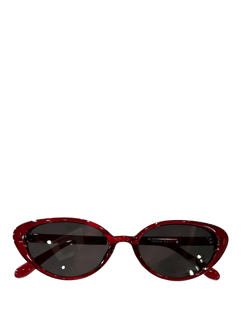 QF Retro Oval Small Cat Eye Sunglasses
