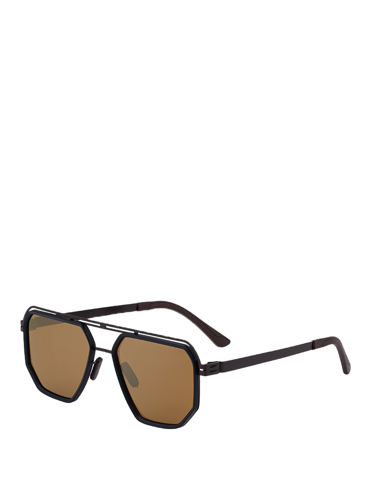 QF Unique Shape Oversized Sunglasses