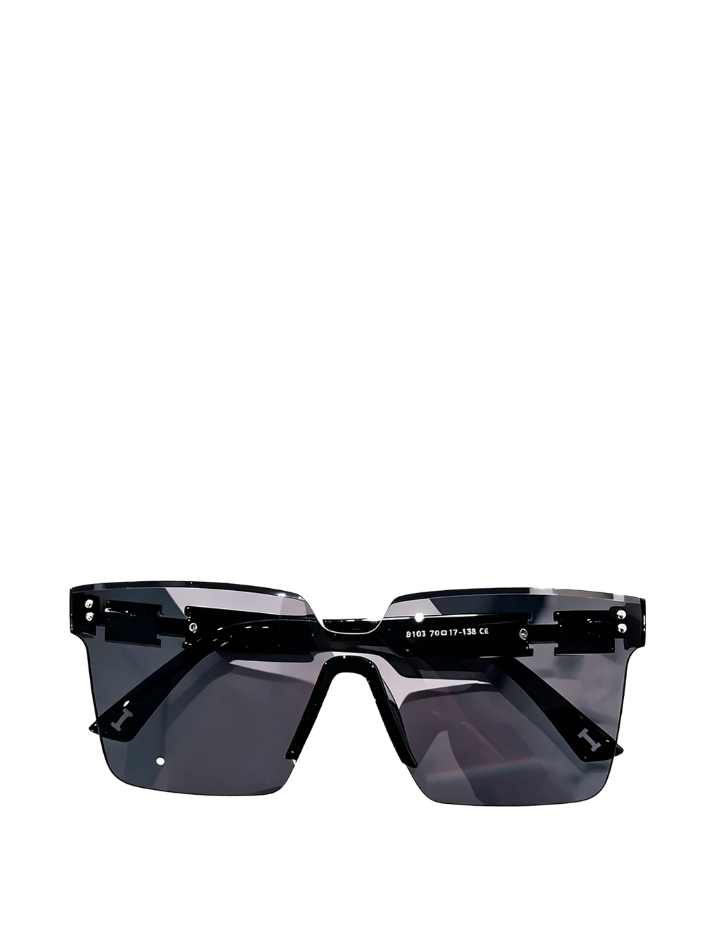 QF New Square Large Frame Sunglasses