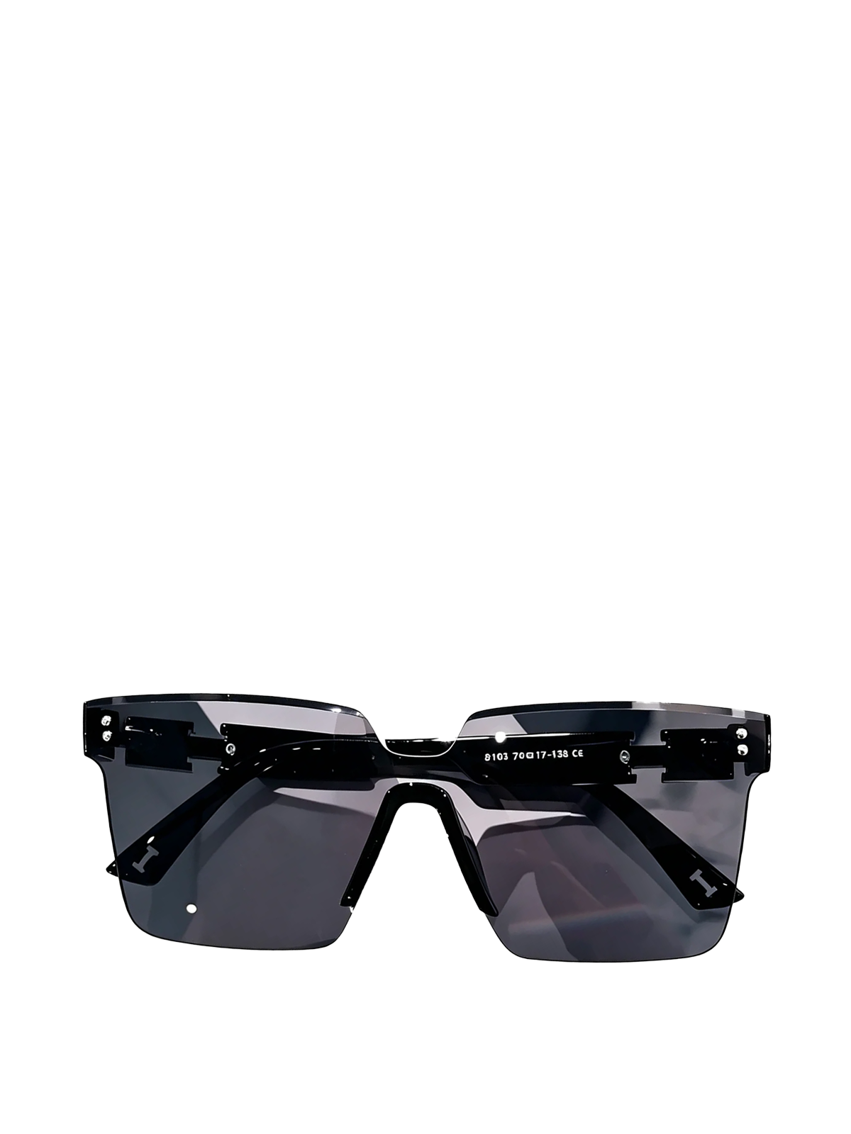 QF New Square Large Frame Sunglasses