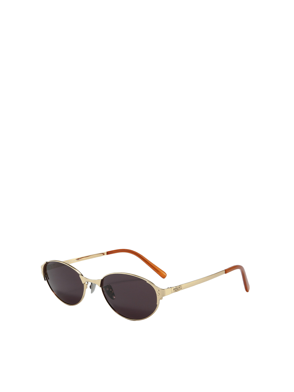 QF Ultra-Light Titanium Oval Sunglasses