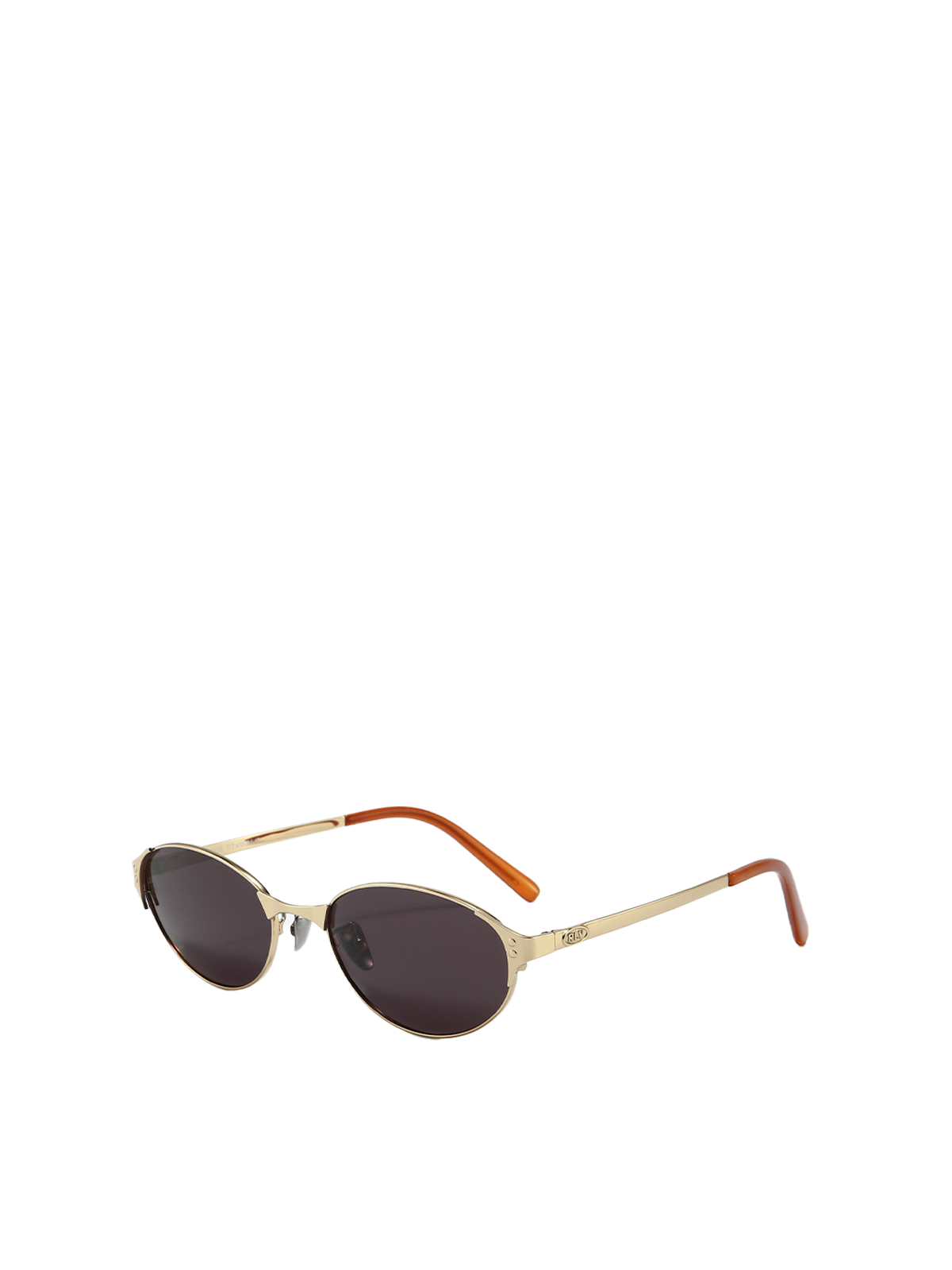 QF Ultra-Light Titanium Oval Sunglasses