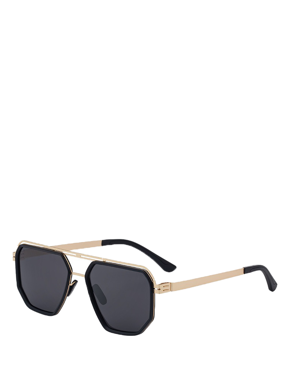 QF Unique Shape Oversized Sunglasses
