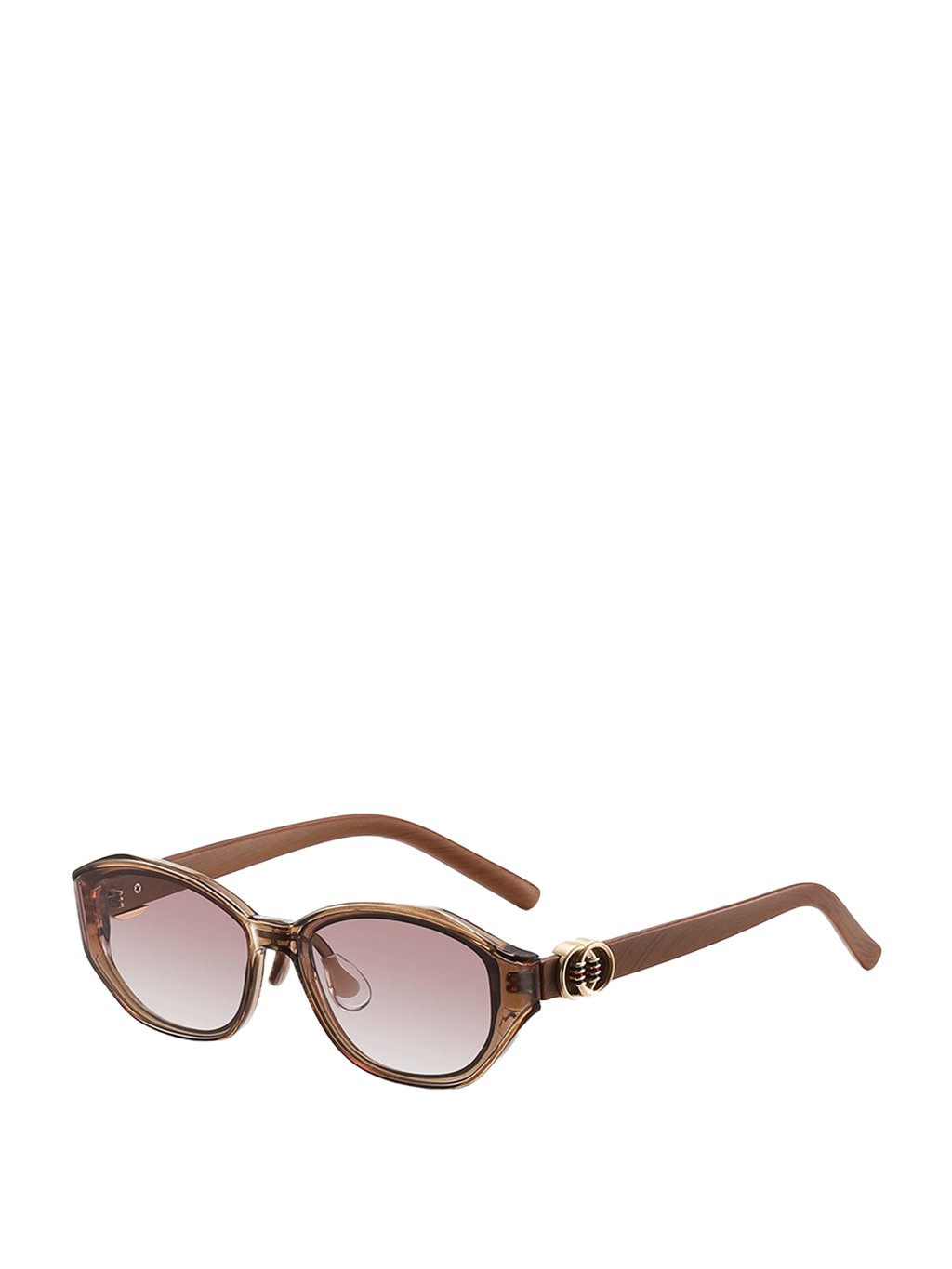 QF New Oval Cat Eye Sunglasses