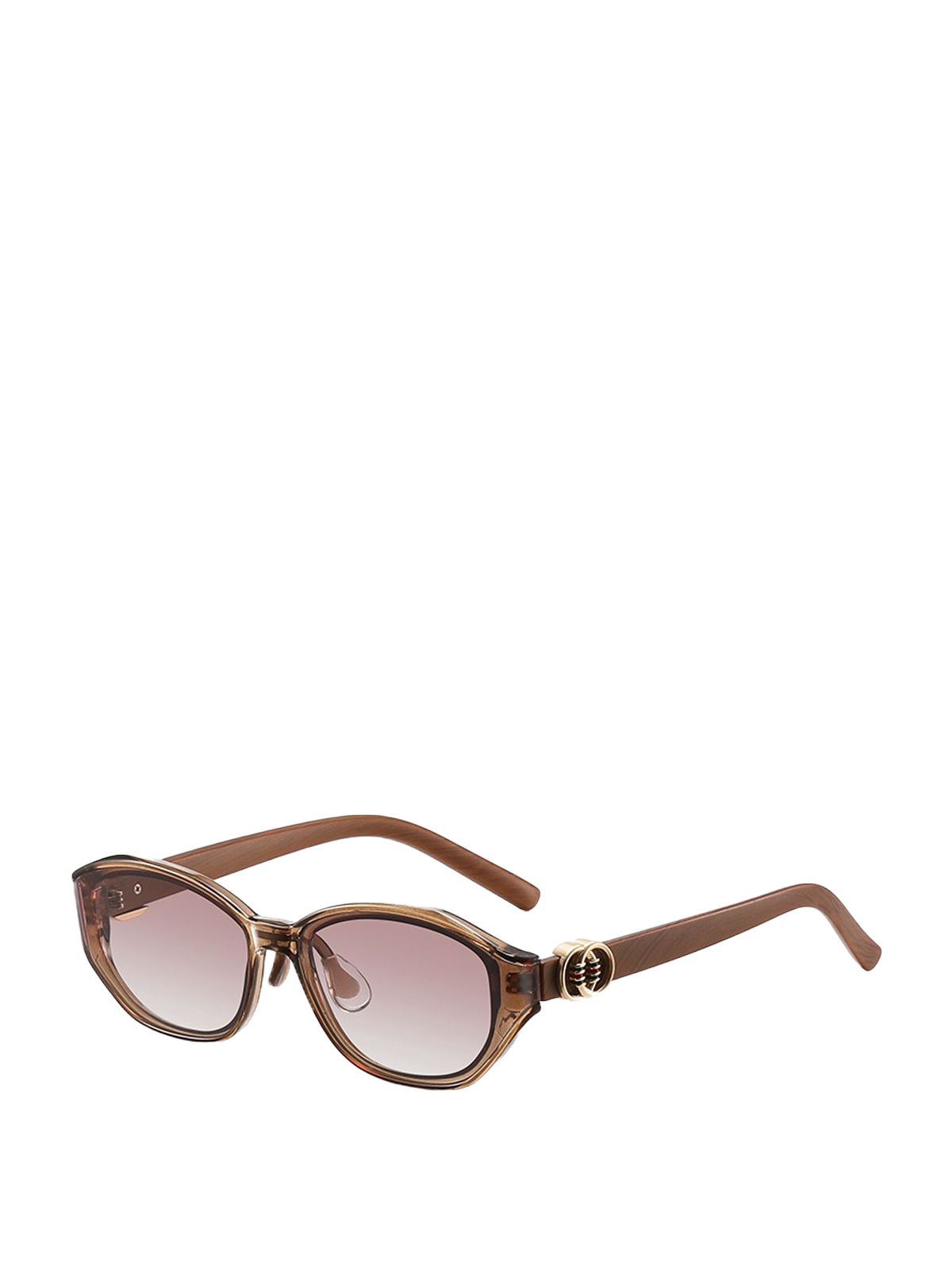 QF New Oval Cat Eye Sunglasses