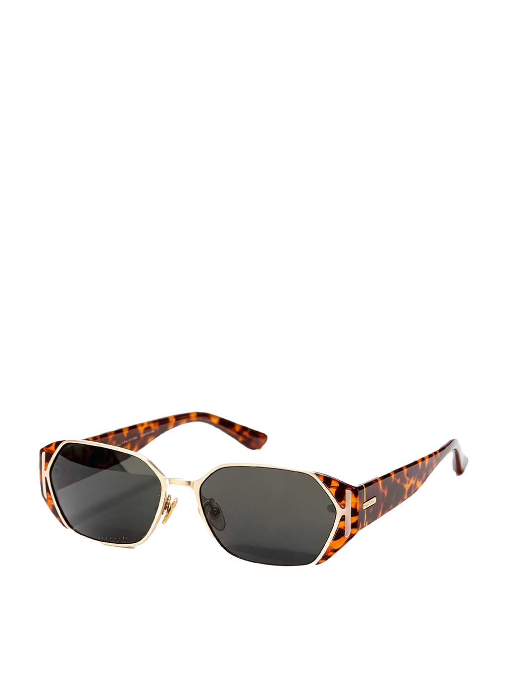 QF New Vintage Tortoiseshell Diamond Sunglasses