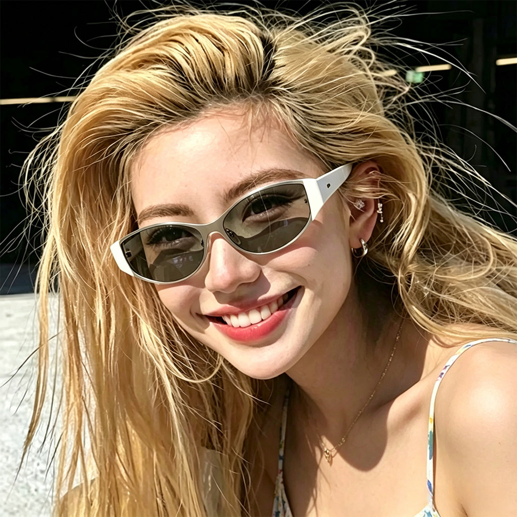 QF Futuristic Cat Eye Sunglasses