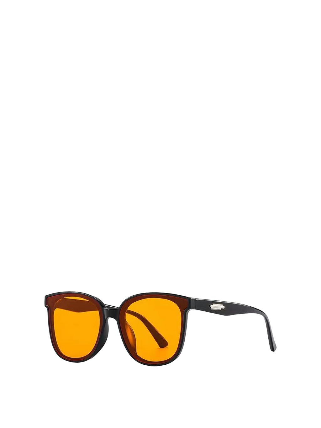 QF New Round Large Frame Sunglasses